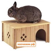 Домик (Ferplast) SIN 4646 деревянный для кролика