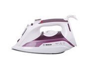 Утюг Bosch TDA5028110, 2800 Вт, вертикальное отпаривание, белый/розовый