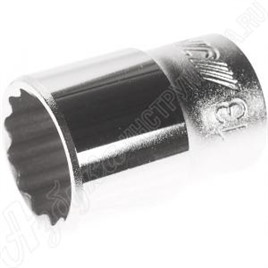 Головка торцевая двенадцатигранная 1/4", 13 мм, JTC, JTC-22613