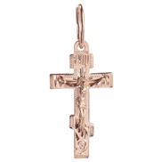 Крест золотой № 130-090-08, золото 585°