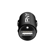 Car Charger PNY 12V-USB, black (P-P-DC-UF-K01-GE)