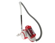 Пылесос Centek CT-2524, 2400 Вт, мощность всасывания 450Вт, бело-красный
