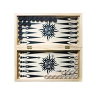 Нарды с деревянными фишками