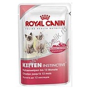 RC KITTEN INSTINCTIVE (Киттен Инстинктив) 85 г для котят в период роста (с 4-х до 12-х месяцев) (ПАУЧ)