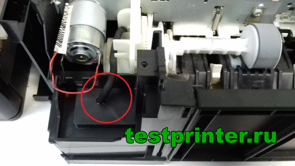 Epson l132 как вывести памперс