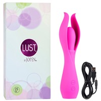 Jopen Lust L5, розовый
Вибромассажер оригинальной формы