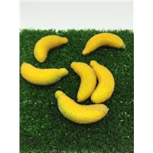 Декоративный Банан в сахаре 40мм В упак 100шт