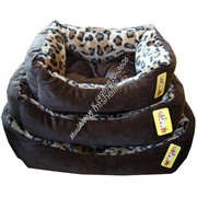 FAUNA INT LEO Лежак мягкий мех Leopard 50х40см