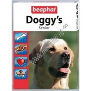 Beaphar `Senior Doggy`s` минеральное лакомство для собак старше 7 лет с L-карнитином 75 таб. (1х12) (К144)