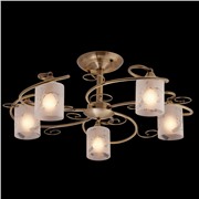 				Linvel LV 8295/5 E14 античное золото Люстра