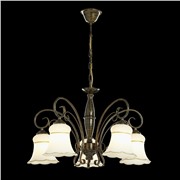 				Linvel LV 8386/5 AG E27 античное золото Люстра