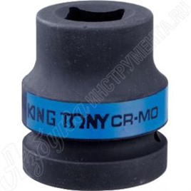 Головка торцевая ударная четырехгранная 1", 17 мм, футорочная, KING TONY, 851417M
