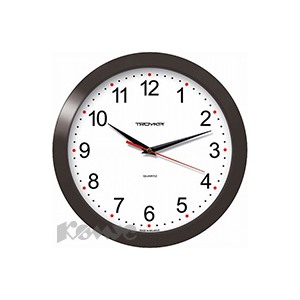 Часы настенные Troyka 11100112 круг плав.ход пластик