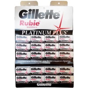 Gillette Rubie Platinum лезвия 100шт