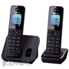 Телефон PANASONIC KX-TGH212RU чёрный,АОН, цвет.дисплей , две трубки
