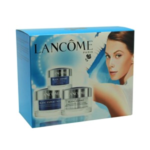 Косметический набор кремов для лица Lancome "Blanc Expert" 3 в 1 (голуб.уп.)