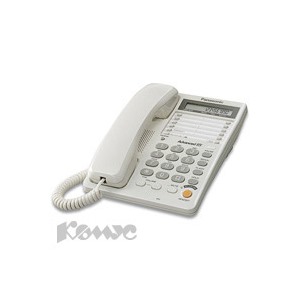Телефон Panasonic KX-TS2365RUW белый,память 30 ном.