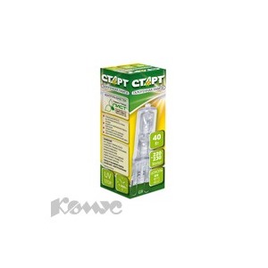 Электрич.лампа СТАРТ галог.капс.40W G9 220V CL