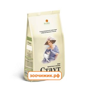 Сухой корм Стаут для кошек (для взрослых) ягененок+рис (15 кг)