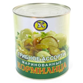 Грибы ассорти Кормилица 580 гр