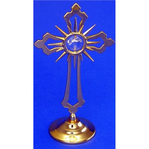 Фигурка с кристаллами Swarovski "Православный крест"