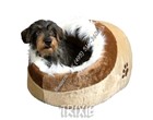 TRIXIE Домик-пещера `Minou` 41х42х26 см. плюш. с мехом