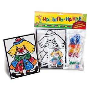 Набор ДТ Насыпь - Наклей Клоун С-135 /Эра/ /24/