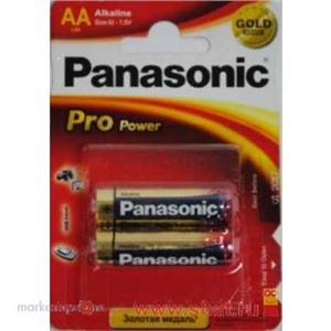 Элемент питания 220597 Panasonic Pro Power LR6/316 BL2