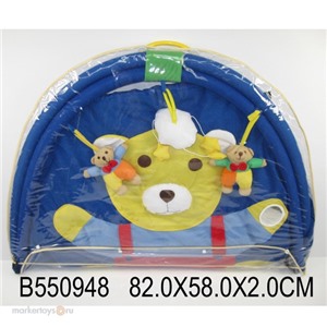 Коврик 6139FMА с подвесными игрушками в сумке