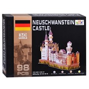 Пазл 3D 109A "Neuschwanstein Castle" (98 шт.) в коробке