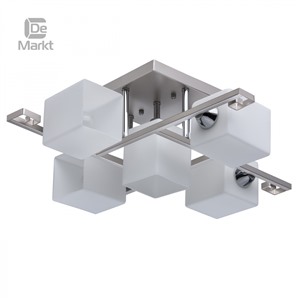 				DeMarkt Тетро квадрат 5*60W E14 Люстра