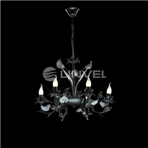 				Linvel LV 8679/6 черный хром E14 60W Люстра