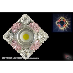  Reluce 42249-9.0-001PL MR16+LED3W CL/PK светильник точ.