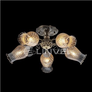 				Linvel LV 8668/5 E14 античная бронза Люстра