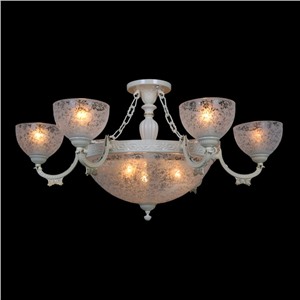 				Linvel LV 8417/9 Е14 + Е27 белое золото Люстра