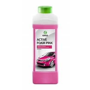 Активная пена "Active Foam Pink" Цветная пена, 1 л