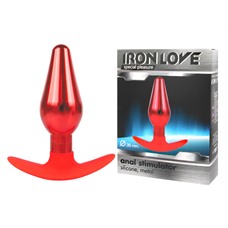 Анальная пробка Iron Love 11 см.