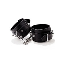 Наручники из кожи SH-OU053BLK