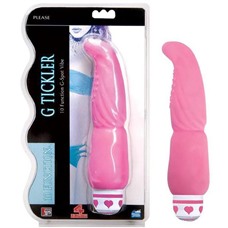 Розовый G-вибростимулятор G Tickler - 21,6 см.
