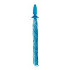 Анальная пробка с хвостом Unicorn Tails, 10 см