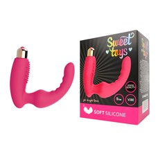 Вибратор двойного действия Sweet Toys 9 см.