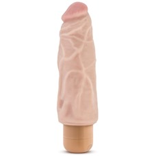 Рельефный вибратор-реалистик Dr. Skin Cock Vibe 9 - 17,8 см.