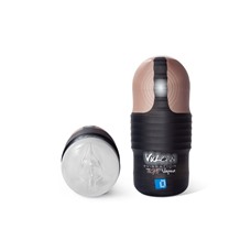 Мини-вагина с вибрацией Vulcan Love Skin® Masturbator Tight Vagina + Vibe