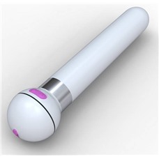 Водонепроницаемый белый вибратор Touch Vibe - 20,5 см.