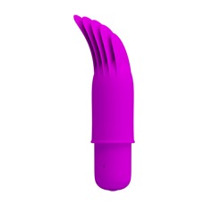 Минивибромассажер с язычками PrettyLove Gemma, 8.8 см