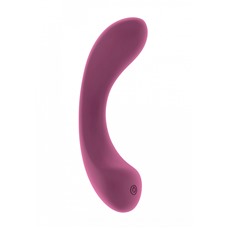 Розовый гнущийся вибратор Olivia - 15,6 см.