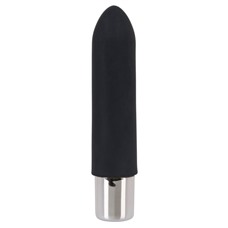 Чёрный мини-вибратор Lust Mini Vibrator - 9,6 см.