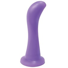 Фиолетовый G-стимулятор LUXE SERENE с широким основанием - 15,8 см.