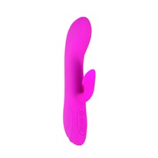 Вибромассажер с сосущей стимуляцией клитора Desirable Flirt 19 см