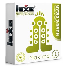 Презерватив Luxe Maxima WHITE  Сигара Хуана  - 1 шт.